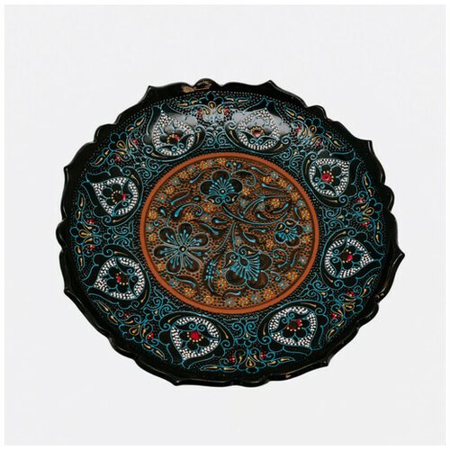 Veba dekorativni tanjir, prečnik 32cm UZB32UE-3 Slike