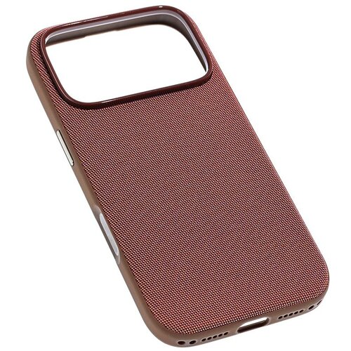  Maska za iPhone 17 Pro 6.3 braon Magsafe TechWoven Slike