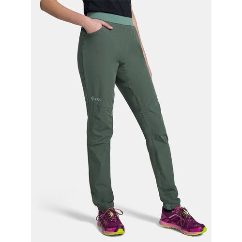 Kilpi Women's sports trousers MIMI-W Dark green Slike