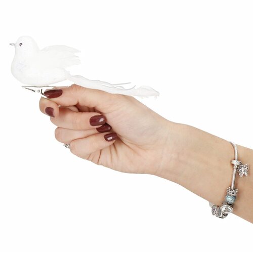  Božićni ukras &amp;ldquo;Ptice&amp;rdquo; &amp;ndash; 4 &amp;times; 14 cm Slike