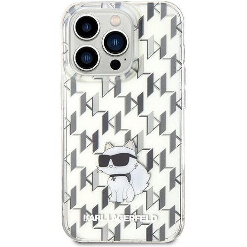  Furtrola original KARL LAGERFELD KLHCP15LHNCMKLT za iPhone 15 Pro (6.1) monogram providna Cene
