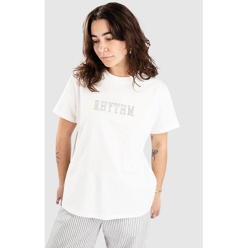 Rhythm Flagship Boyfriend T-shirt white Cene
