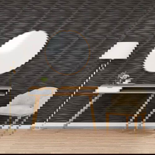 vidaXL Zidni paneli 12 kom crni 50 x 50 cm EPS 3 m² uzorak kamena Cijene