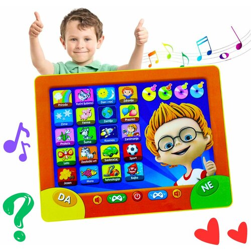 zabavni dečiji tablet sa 200 pojmova Slike