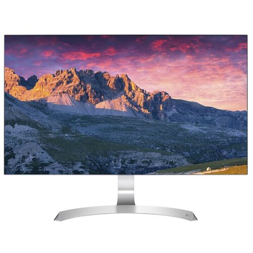 LG Monitor 68,5 cm (27,0&amp;quot;) 27MP89HM-S 1920x1080 75Hz AH-IPS 5ms VGA 2xHDMI zvočniki 3H FreeSync srebrne in bele barve Slike
