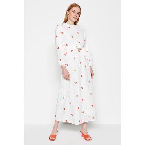 Trendyol Dress - White - A-line Slike