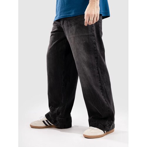 Reell Giant Baggy Kavbojke black grey wash Slike