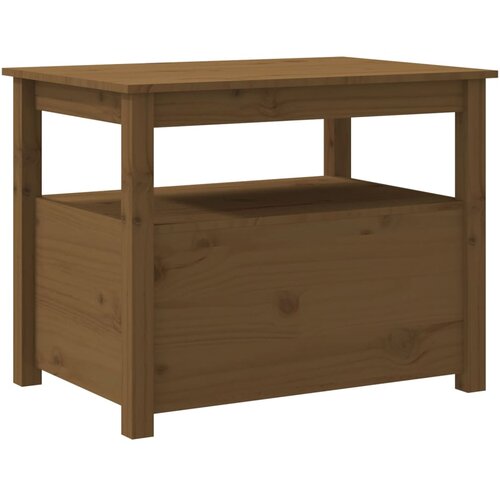  Stolić za kavu boja meda 71x49x55 cm od masivne borovine Slike
