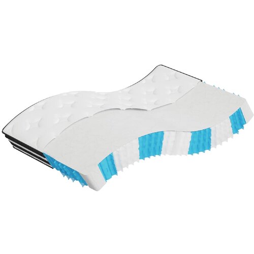 VidaXL Madrac s džepičastim oprugama srednji 100 x 200 cm Slike