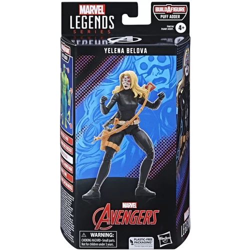 Hasbro Serija Marvel Legends: Yelena Belova Black Widow, Klasična akcijska figura Comic Legends, 15 cm, (20840068)