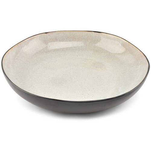 Salt&amp;amp;Pepper Črna/bež skleda iz kamenine &amp;oslash; 32 cm Lunar &amp;ndash; Slike