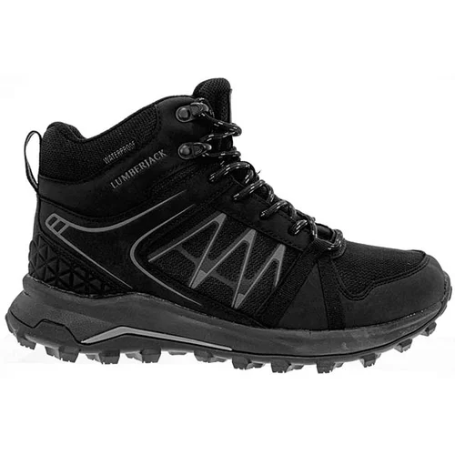Lumberjack Trekking čevlji Brontes SWC7901-001-M67 Black CB001