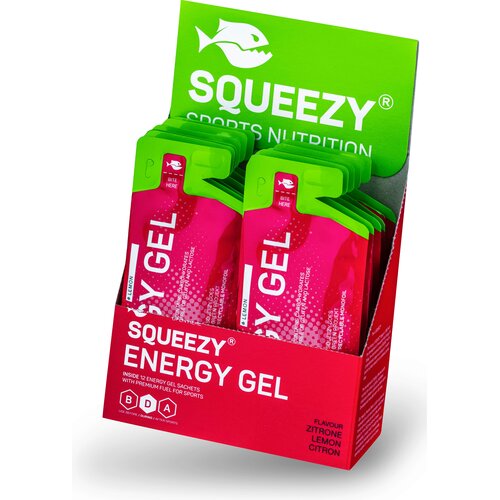 Squeezy Energy Gel - Box, 12 x 33 g - Limun Cene