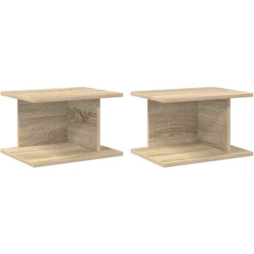 vidaXL Nočna omarica 2 pcs Sonoma hrast 40 x 30 x 25 cm, (5000137000) Cene