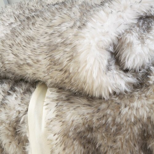 Catherine Lansfield Siva odeja iz umetnega krzna 130x170 cm Arctic Fox &amp;ndash; Slike