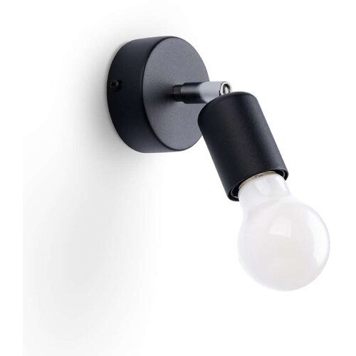  Sollux SL.1120 - Zidno spot svetlo FORNES 1xE27/60W/230V crno Cene