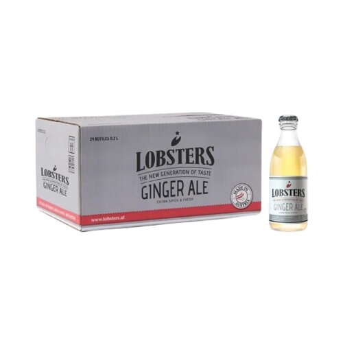 Lobsters Ginger Ale - 24 x 200 ml Cene