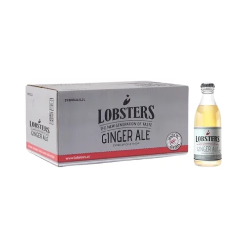 Lobsters Ginger Ale - 24 x 200 ml