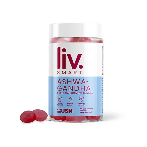 USN Liv.Smart Ashwagandha Gummies (60) Apple