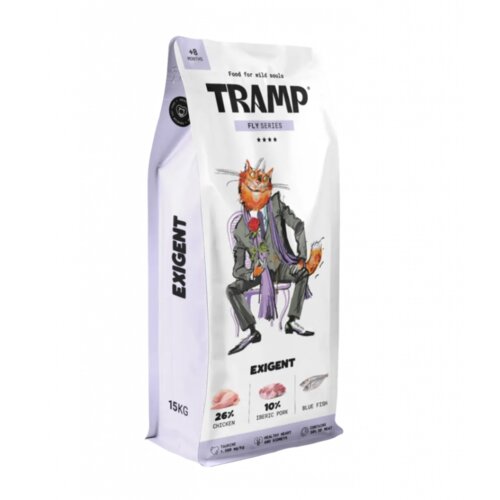 TRAMP Fly Exigent - Premium suha hrana za izbirčne mačke z visokimi prehranskimi zahtevami, 3 kg, (5000008093) Cene