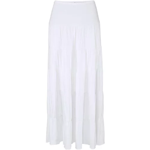 BEACH TIME Suknja bijela