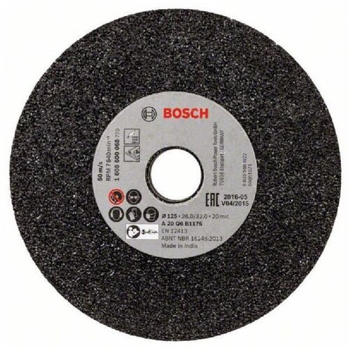 Bosch Brusna ploča za ravnu brusilicu 1608600069, 125 mm Cene