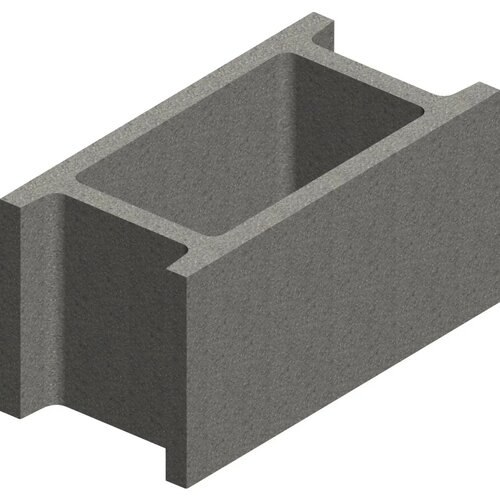  opažni zidak gramozni beton 15 cm x 25 cm x 50 cm Slike