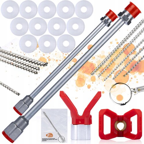 Rosfix SET BRIZGALNA GLAVA 50 CM IN 100 CM &ndash; 290 BAR, 7/8", 5X ČISTILNE IGLE, 12X TESNILA, &Scaron;OBA, (5000073696) Cene