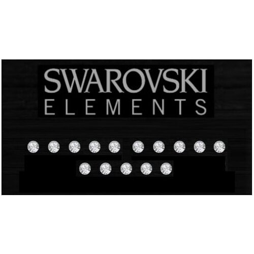 Ambiance set od 15 ljepljivih Swarovski kristala Fanastick Crystal ⌀ 3 mm Slike