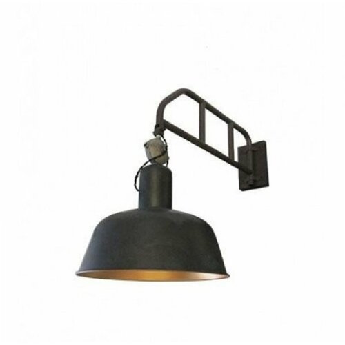 Rustik 95 zidna lampa 1*E27 black/gold Slike