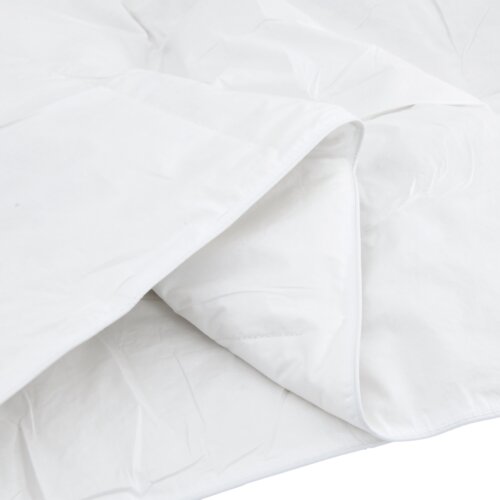 vidaXL Odeja z blazino 3 pcs Bela 200 x 200 cm Puh Cene