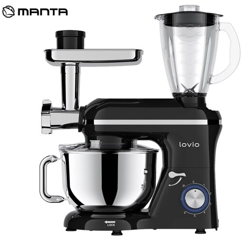  Kuhinjski robot  Manta Lovio LVSTM02P - črn Cene
