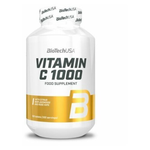 Biotechusa vitamin c 1000 sa bioflavonoidima, 100 tabl Slike