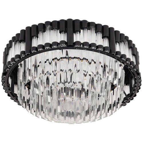 Brilagi LED prigu&scaron;iva plafonska lampa CROWN LED/41W/230V, prečnik 48 cm, crna + daljinski upravljač Cene
