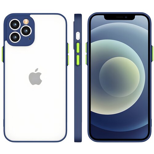 IZMAEL.eu Silikonska fleksibilna futrola Milky Case za Apple iPhone 12 Pro Max - Tamno plava Cene