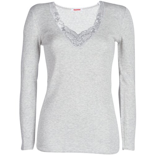 Damart Spodnje majice FANCY KNIT GRADE 4 Siva Slike