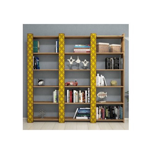 Hanah home Polica 184,6x170x24,2cm Orah Slike