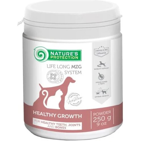 Nature&amp;#039;s Protection Healthy Growth suplement za pse i mačke, rast i razvoj Slike