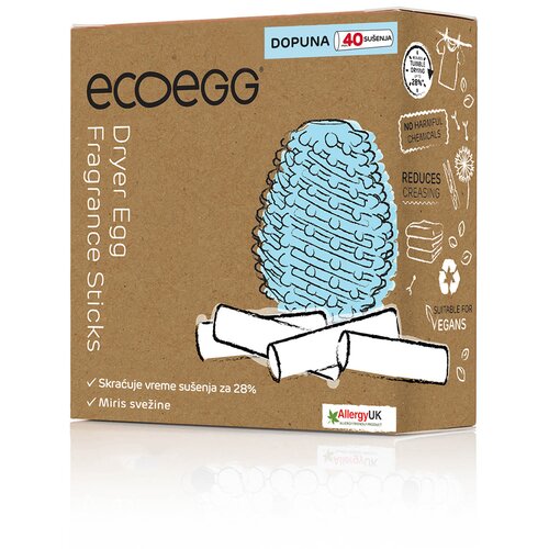 Eco Egg ECOEGG 3 u 1 dopuna za sušilicu miris svežine, 40 sušenja Slike