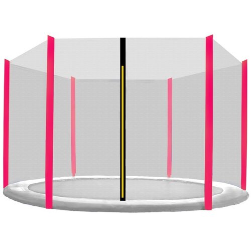  INLEA Za&scaron;titna mreža za trampolin PREMIUM Jump, ukupni promjer 250 cm, za 6 potpornih stupova &ndash; crna/ružičasta Cijene