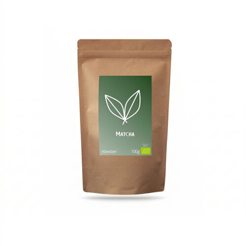 Rawster Matcha prah zelenog čaja, bio - 100 g Slike