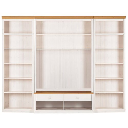 Støraa Bijeli TV set od masivnog bora 288x223 cm Anita – Cijene