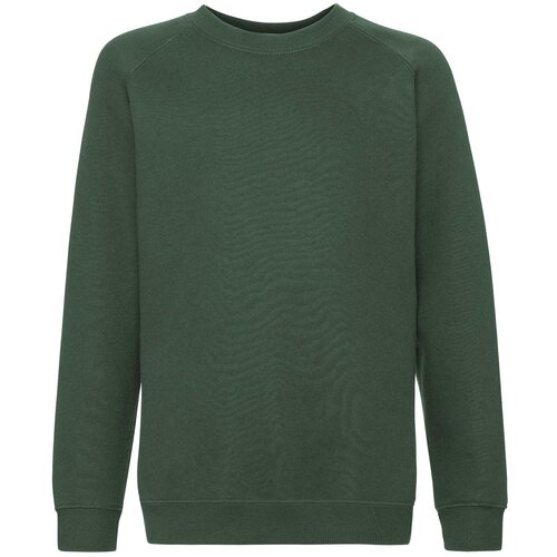 Fruit Of The Loom Zielona bluza dziecięca Raglan Sweat Cijene