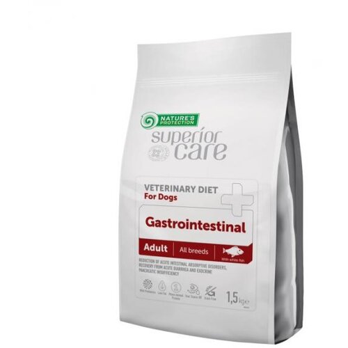 Nature's Protection veterinarska dijeta za pse - Gastrointestinal Bela riba 1.5kg Slike