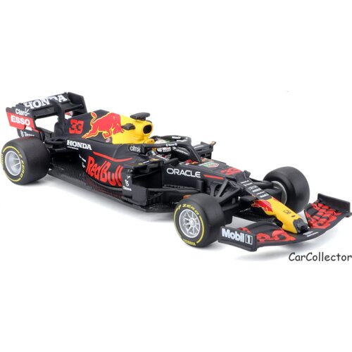  Burago Red Bull Racing - dirkalnik F1 Red Bull RB 16B Max Verstappen (1/43), (21403487) Slike