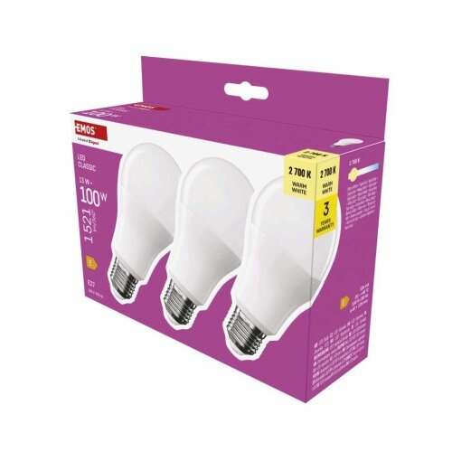  LED žarnica Classic A60 / E27 / 13 W (100 W) / 1521 lm / Toplo bel 3/1 Slike