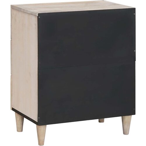  Noćni ormar Bijela 50 x 33 x 62 cm Konstruirano drvo Slike