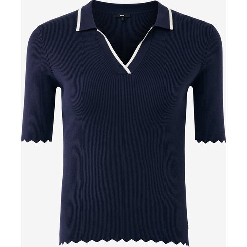 Mexx Ženska majica Ivy MF006600661W, Polo kragna, Teget Cene