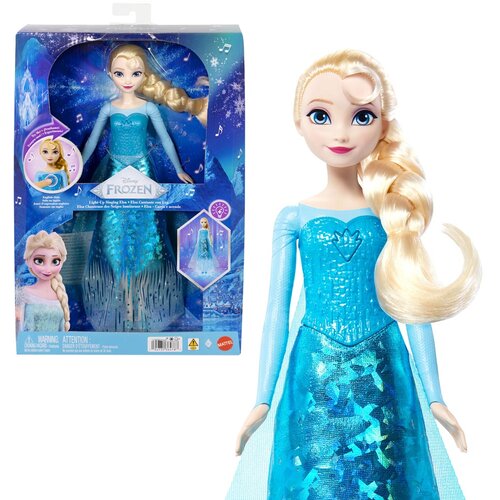 Mattel Snježno kraljevstvo - Pjevajuća lutka Elsa sa svjetlosnim efektom - Slike