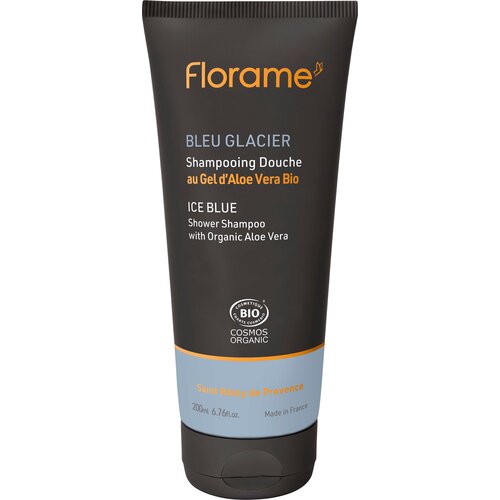 Florame HOMME 2u1 gel za tu&amp;scaron;iranje i &amp;scaron;ampon za kosu - Ice Blue Slike